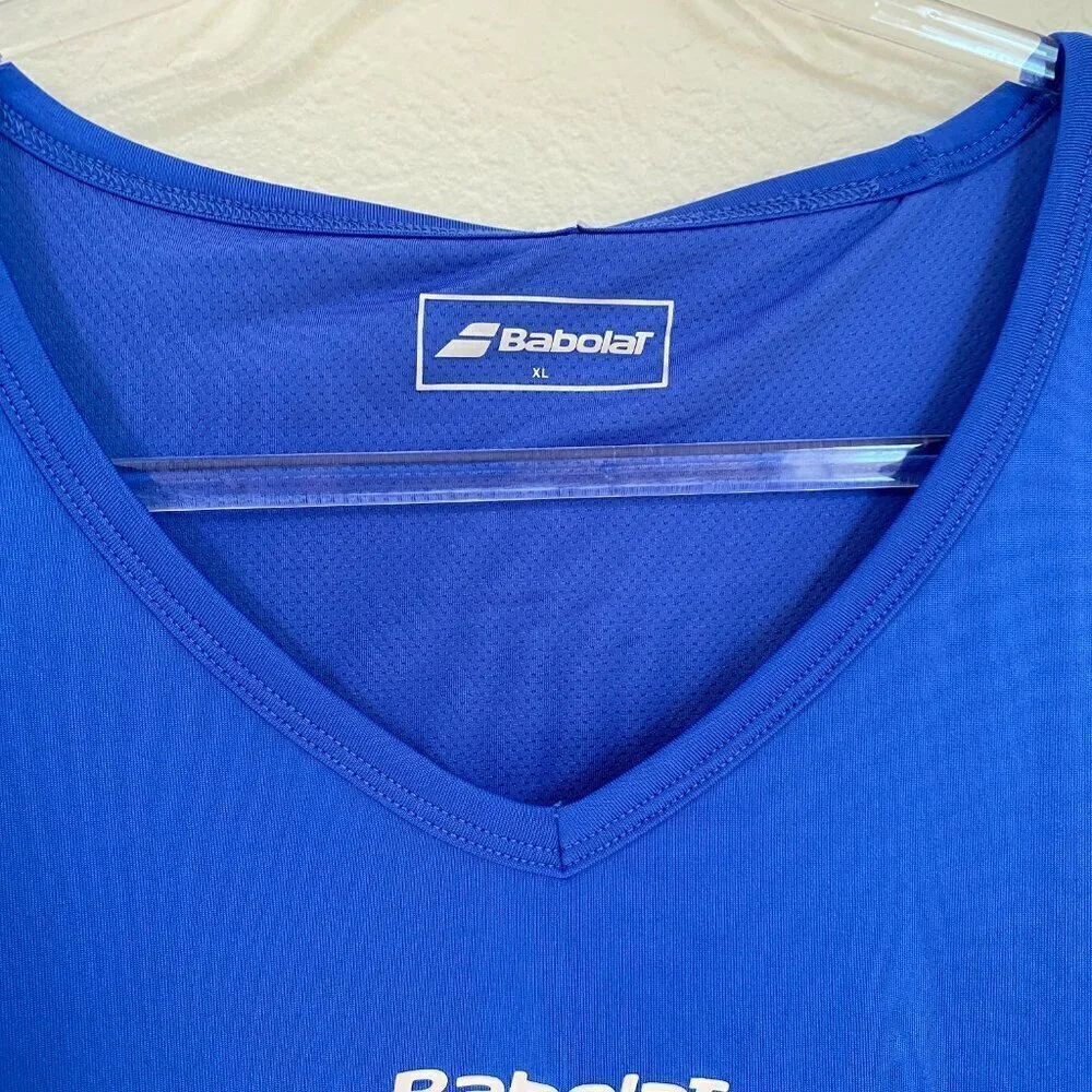 Babolat Women's Performance Tennis Dress NWT Blue White XL